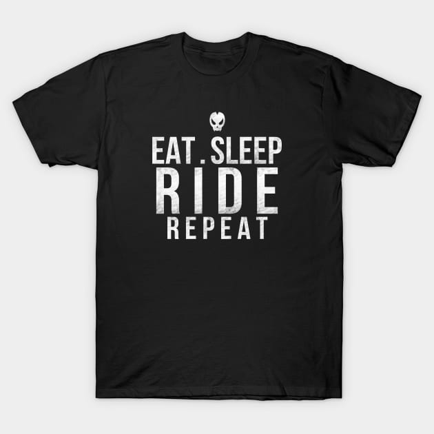 Ride and Repeat T-Shirt by Dishaw studio